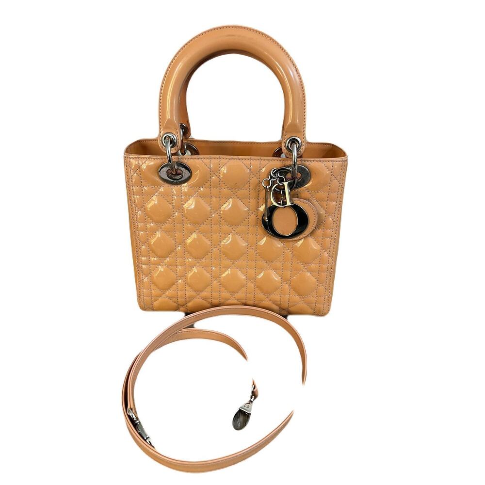 251 Christian Dior Medium Lady Dior with Silver Hardware